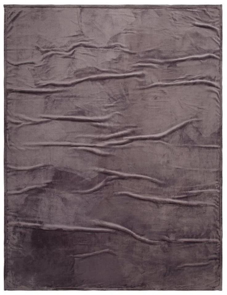 OTTO HOME Wohndecke Jil Anthrazit Kuschelfleece Premium Qualität - Bild 3