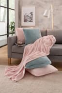 OTTO home Wohndecke Jil Rosa Kuschelfleece Premium Bild 1