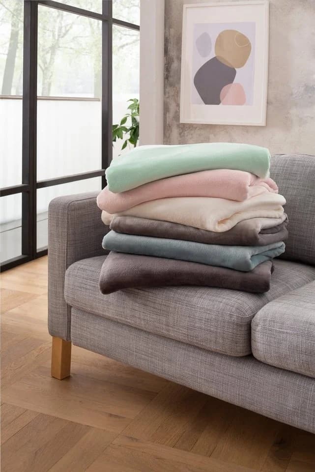 OTTO home Wohndecke Jil Rosa Kuschelfleece Premium - Bild 4