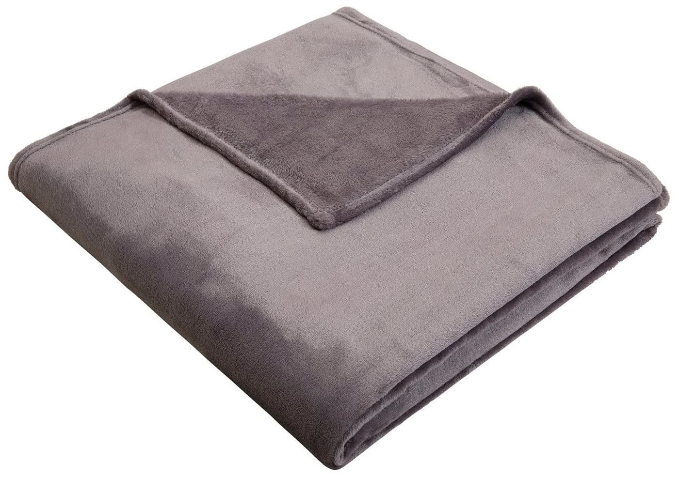 OTTO HOME Wohndecke Jil Anthrazit Kuschelfleece - Bild 2