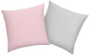 OTTO HOME Kissenbezug DESNER2 Rosa Silber Wendeoptik Microfaser Bild 2