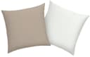 OTTO HOME Kissenbezug DESNER2 Weiß/Beige Microfaser 40x40 cm Bild 2