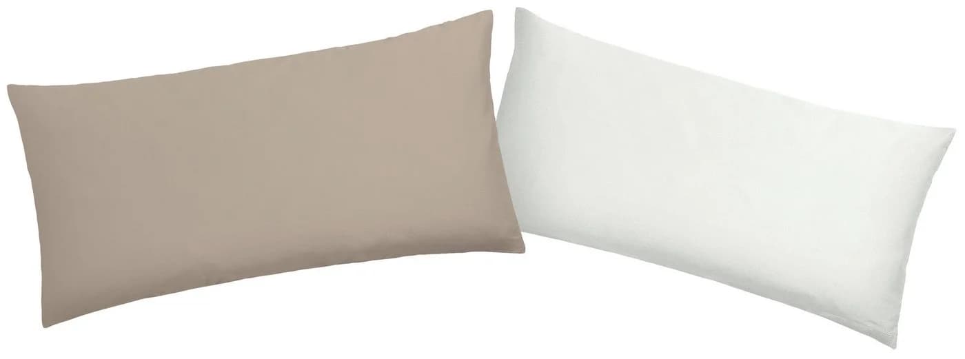 OTTO home Kissenbezug DESNER2 100% Microfaser Beige/Weiß 2er Set - Bild 2