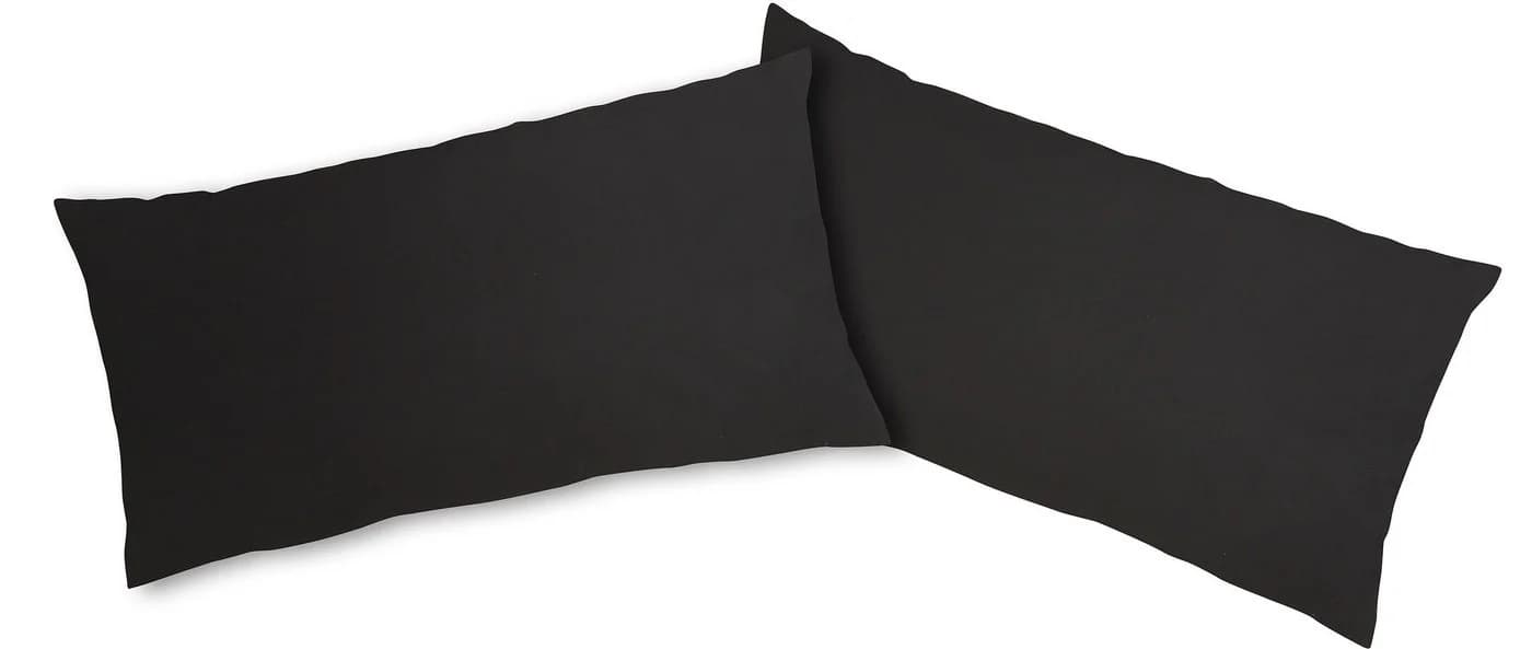OTTO home Kissenbezug Desner Schwarz 100% Polyester mit Knopfverschluss - Bild 2