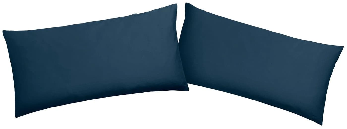 OTTO home Kissenbezug Desner 100% Microfaser Blau 2 Stück - Bild 2