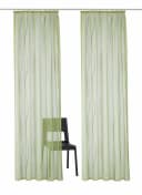 OTTO HOME Gardine Dimona 2er-Set Grün Transparent Voile Bild 1