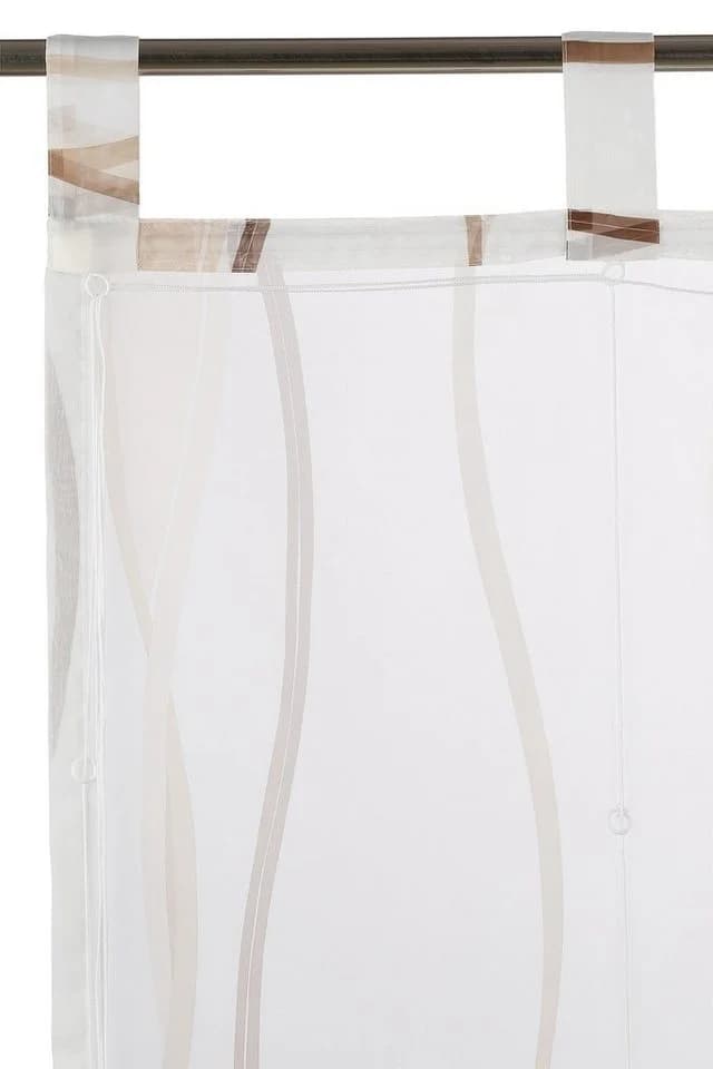 OTTO HOME Raffrollo Dimona Beige Transparent Voile Wellen - Bild 4