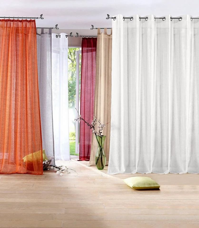 Gardine Regina 2-er Set Creme Polyester my home - Bild 2