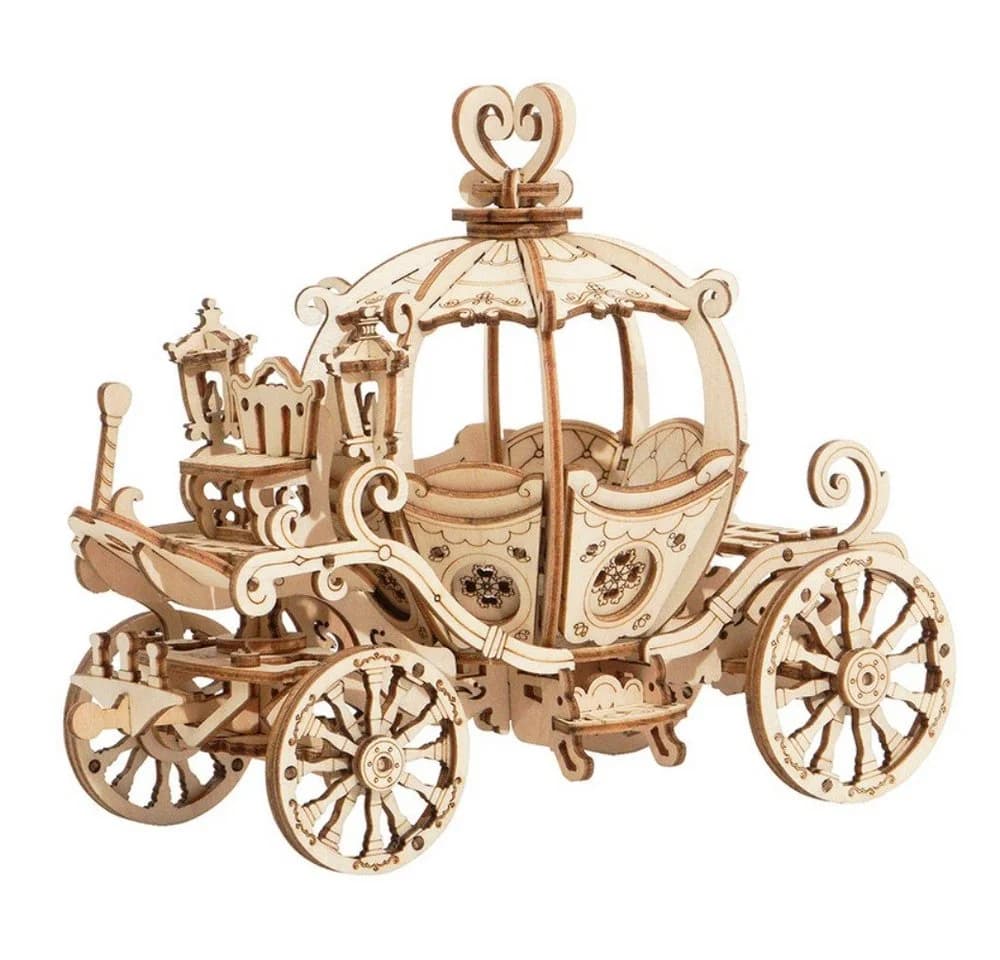 ROLIFE 3D-Puzzle Pumpkin Cart 182 Teile Holz - Bild 2