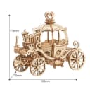 ROLIFE 3D-Puzzle Pumpkin Cart 182 Teile Holz Bild 4