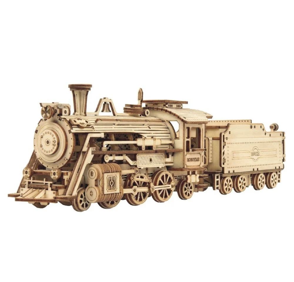 ROKR 3D-Puzzle Prime Steam Express 308 Teile Holz - Bild 2