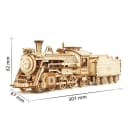 ROKR 3D-Puzzle Prime Steam Express 308 Teile Holz Bild 5