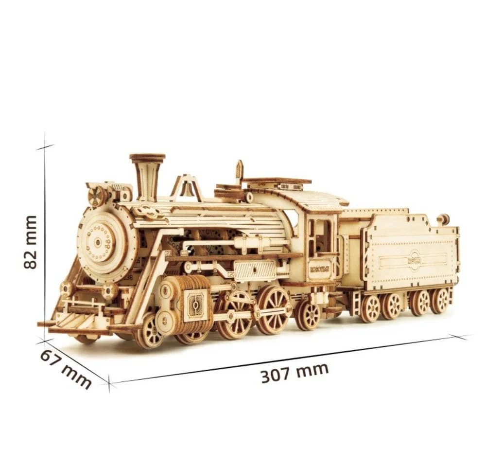 ROKR 3D-Puzzle Prime Steam Express 308 Teile Holz - Bild 5