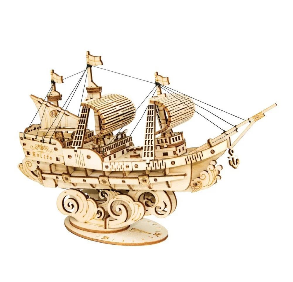 ROLIFE 3D-Puzzle Sailing Ship 118 Puzzleteile Holz - Bild 2