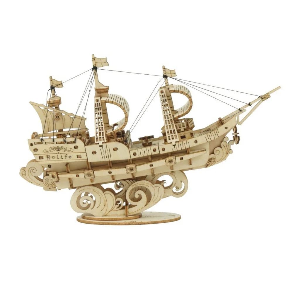 ROLIFE 3D-Puzzle Sailing Ship 118 Puzzleteile Holz - Bild 3