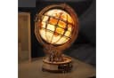 Robotime Luminous Globus 3D Holzpuzzle 180-tlg. mit Licht & Werkzeug-Kit Bild 4