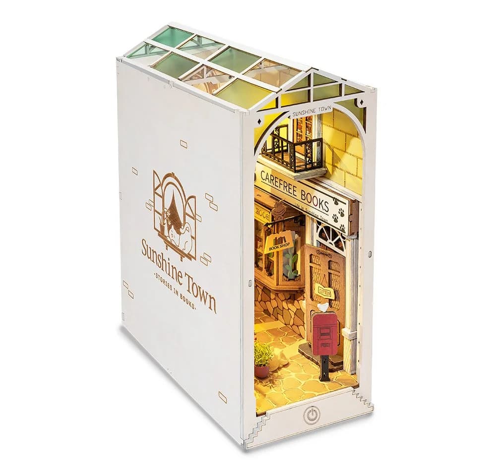 ROLIFE 3D-Holzpuzzle Sonnenscheinstadt mit LED - Bild 2