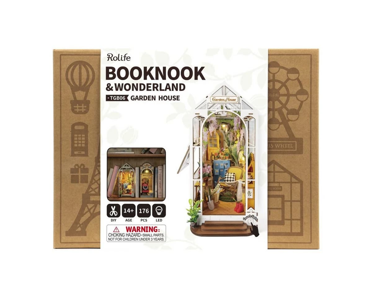 ROLIFE 3D-Puzzle Book Nook "Garden House" 176 Teile
