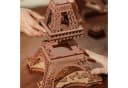 Robotime 3D-Puzzle Eiffelturm Diorama Holz mit Beleuchtung Bild 1