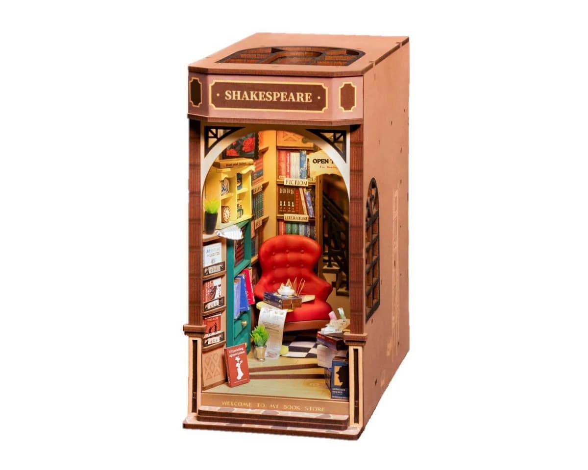 ROLIFE 3D-Puzzle Book Nook "Bookstore" 194 Teile Buchstütze - Bild 4