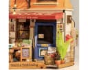 ROLIFE 3D-Puzzle DIY Miniature House Corner Bookstore 108 Teile Bild 3