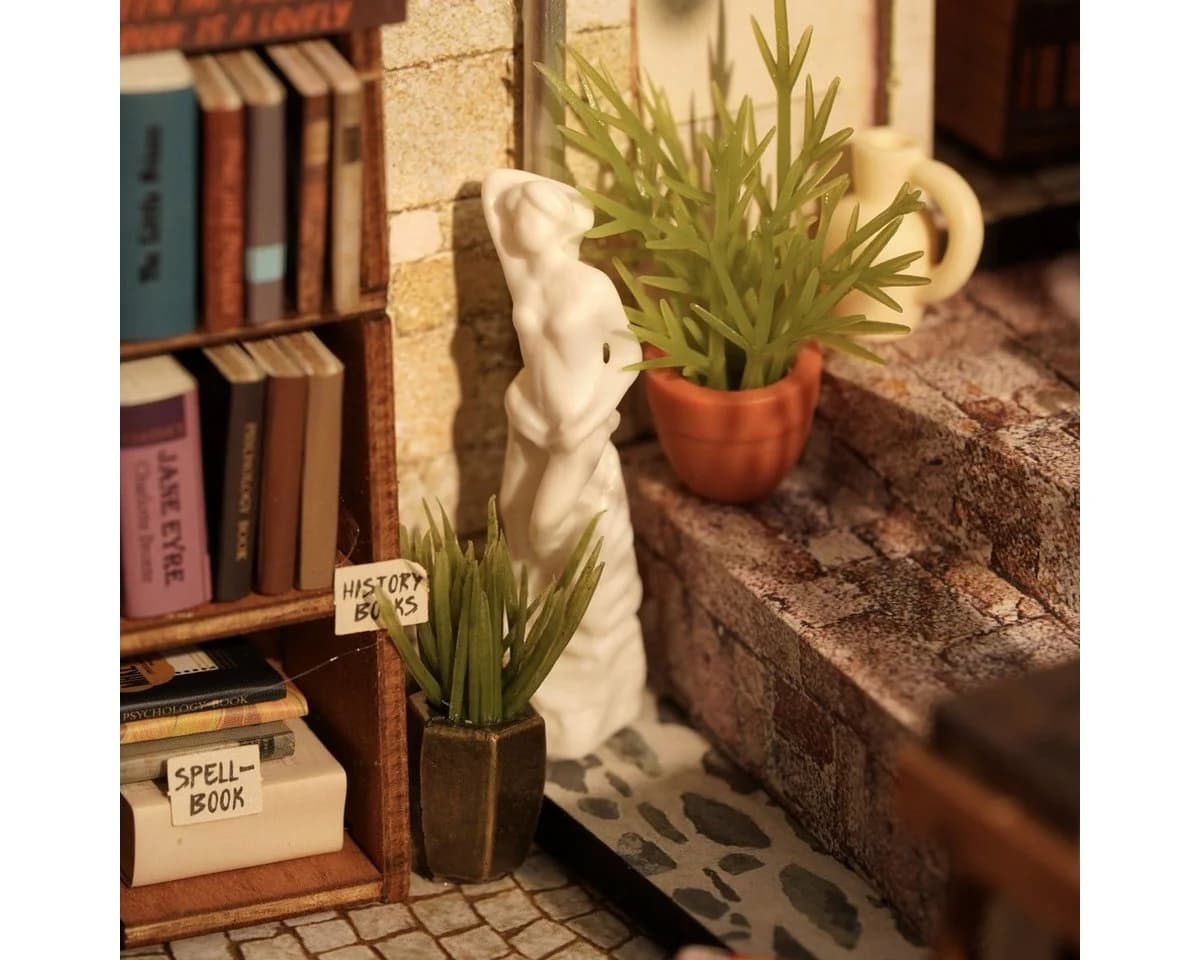ROLIFE 3D-Puzzle DIY Miniature House Corner Bookstore 108 Teile - Bild 5