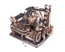 Robotime Marble Spaceport 3D Puzzle 472 Teile Holz Elektrisch LED Bild 2