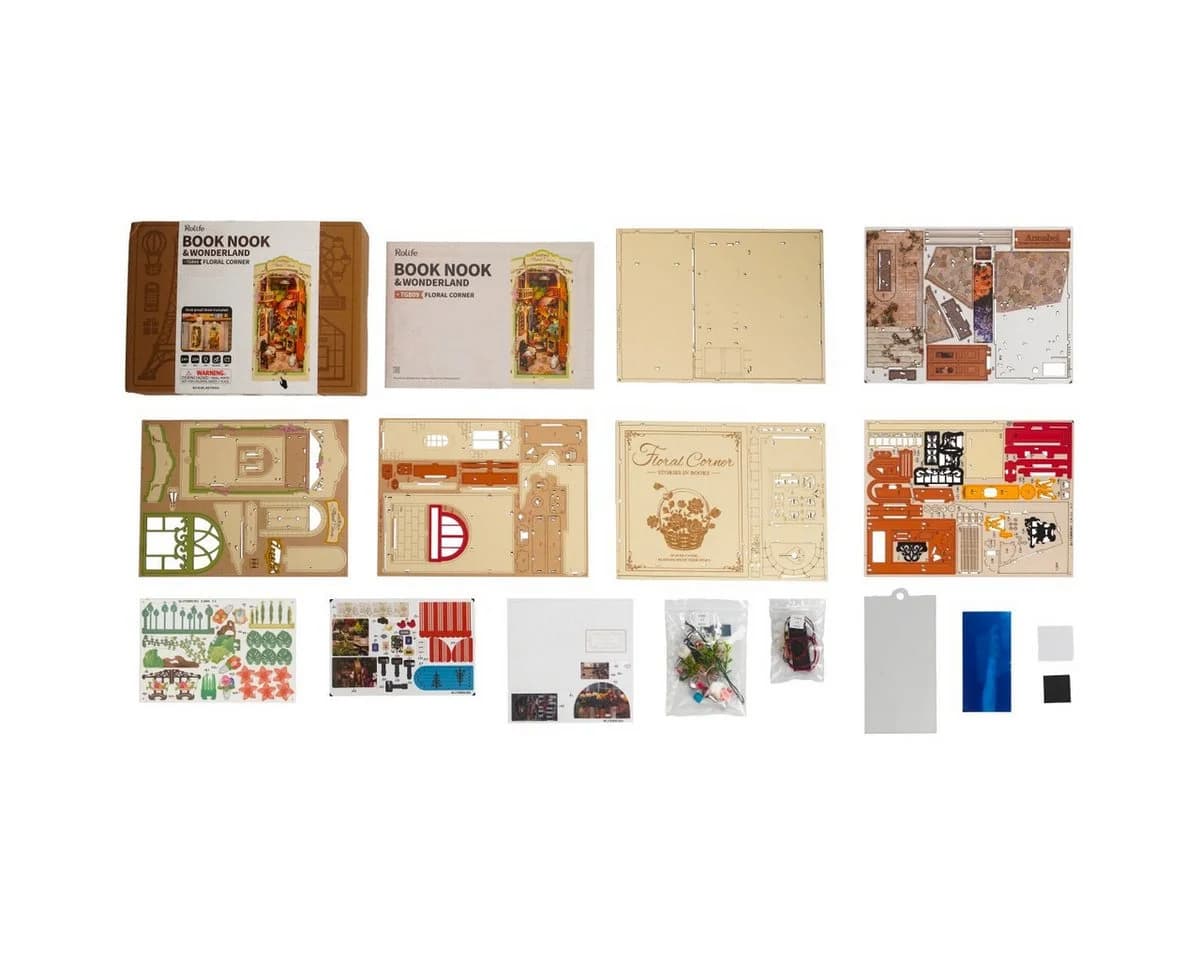 ROLIFE 3D-Puzzle Book Nook "Floral Corner" - Bild 4