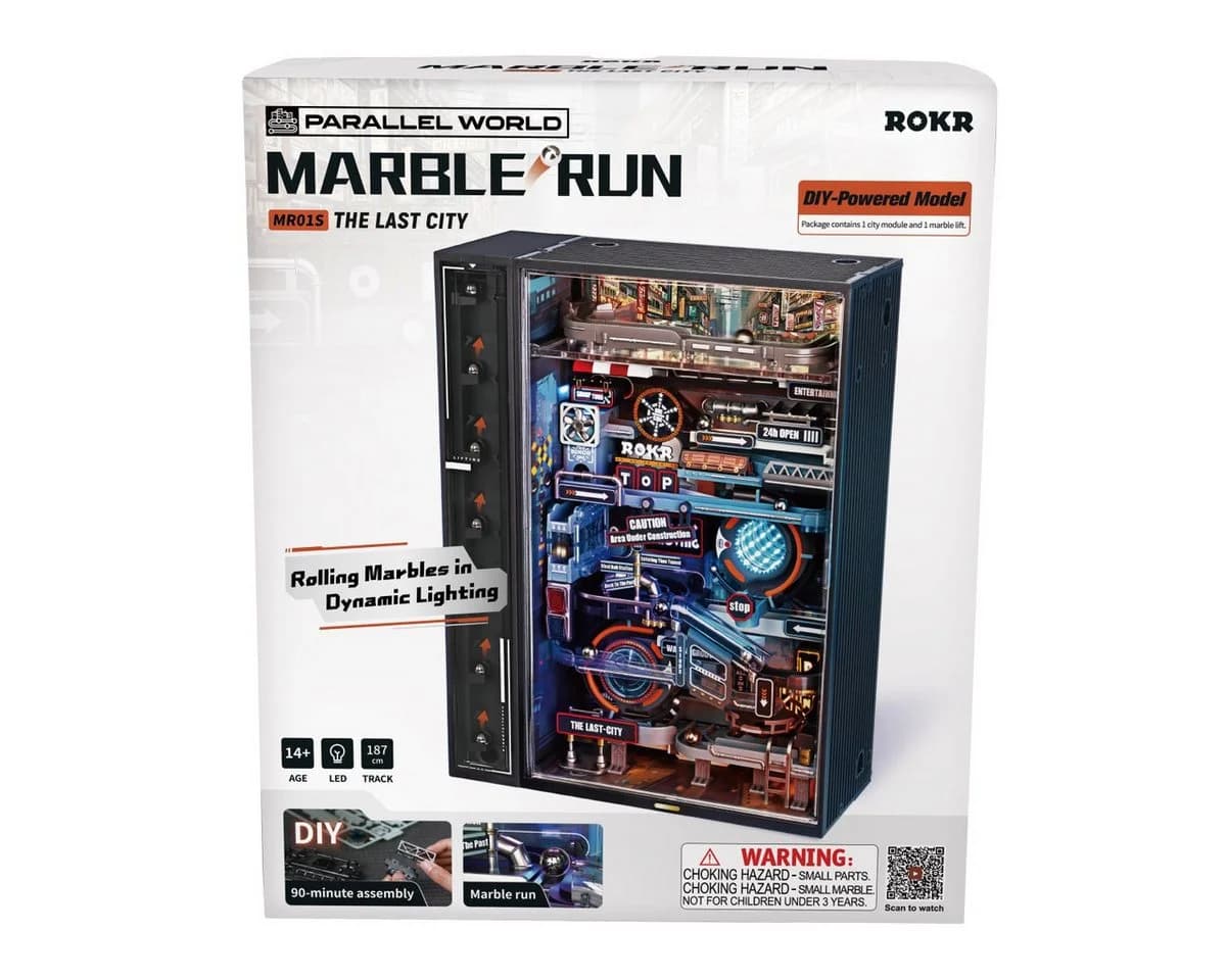 ROKR 3D-Puzzle Marble-Run The Last City 130 Puzzleteile