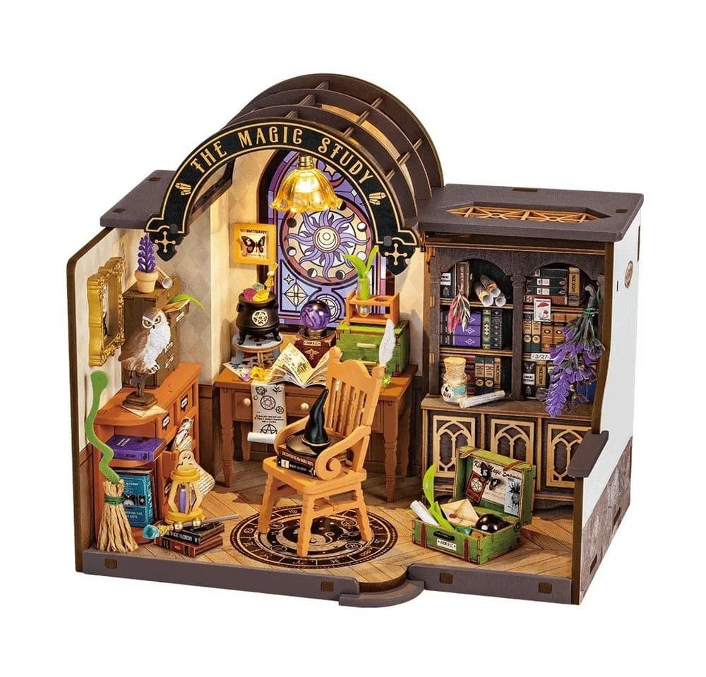 ROLIFE 3D-Puzzle DIY Miniature House "The Magic Study" 267 Teile - Bild 2