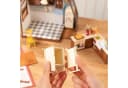 3D-Puzzle DIY Miniatur-Haus Küche Mehrfarbig Bild 4
