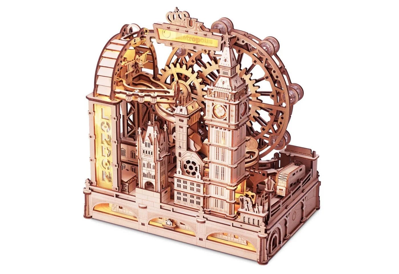 ROKR 3D-Puzzle Kugelbahn Marble Travel London - Bild 2