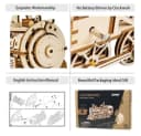 ROKR 3D-Puzzle Locomotive 350 Puzzleteile Bild 3