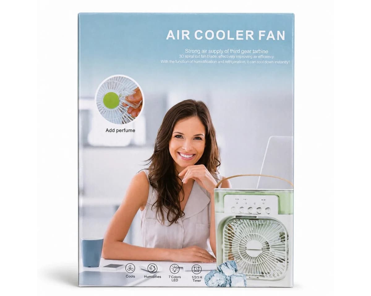 COFI 1453 Tischventilator mit Sprühnebel, LED-Licht und Timer - Bild 5