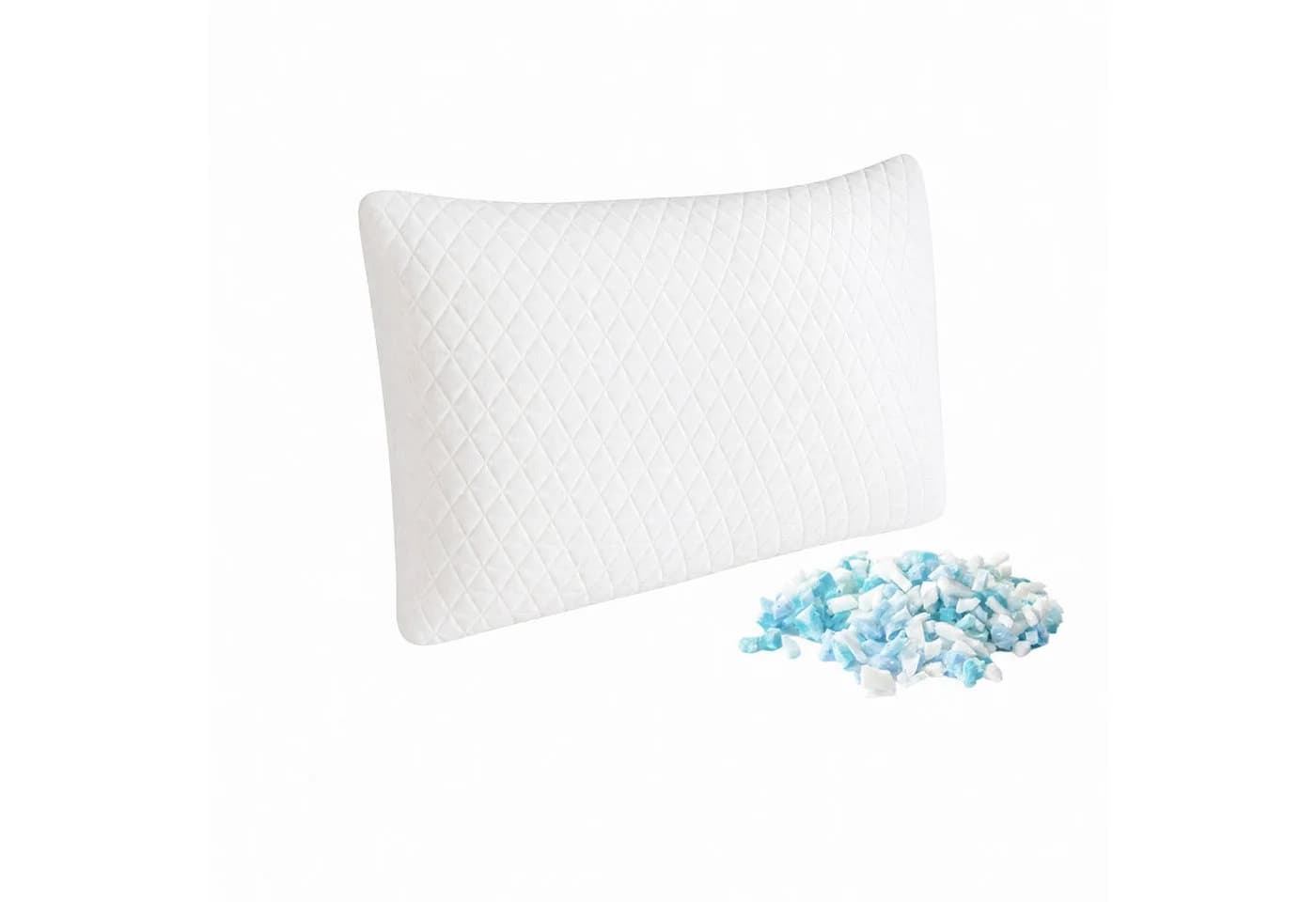 emerspring Nackenstützkissen Memory Foam Ergonomisch Weiß - Bild 2
