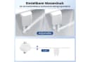GarveeMore Bidet-Aufsatz 2 Modi, temp. & druckverstellbar Bild 4