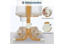 GarveeMore Babybett 3-in-1 Beistellbett Mobiles Babybett höhenverstellbar weiss Bild 4