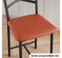 GarveeMore Barhocker 2er Set Braun PU-Leder Bild 4