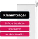 OTTO HOME Seitenzugrollo Themse-Uni Weiß Klemmfix Polyester Bild 5