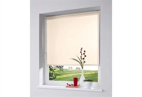 OTTO home Seitenzugrollo Themse-Uni Beige Klemmfix