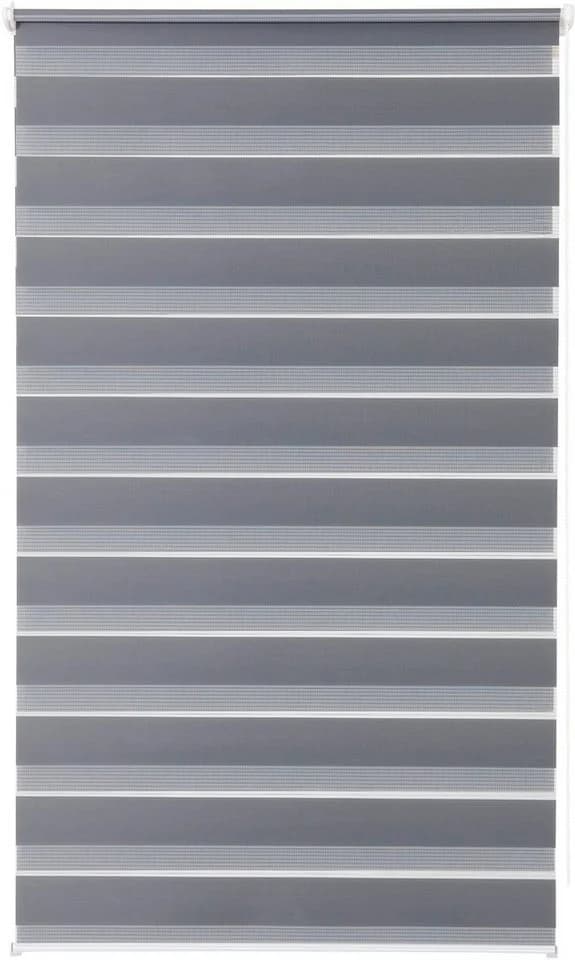OTTO home Doppelrollo MARANO Grau Klemmfix ohne Bohren