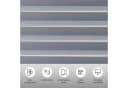 OTTO home Doppelrollo MARANO Grau Klemmfix ohne Bohren Bild 3
