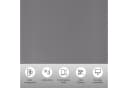 OTTO HOME Seitenzugrollo Themse-Uni Grau Klemmfix Bild 3