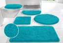 my home Badematte Sanremo Badvorleger Badezimmer Teppich Aqua Bild 2