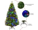 COSTWAY Künstlicher Weihnachtsbaum 180 cm mit 350 LEDs und 11 Modi Bild 3