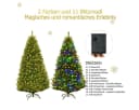 COSTWAY Künstlicher Weihnachtsbaum 180 cm mit 350 LEDs und 11 Modi Bild 4