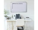 COSTWAY Magnettafel Whiteboard Pinnwand mit Alurahmen Weiß Bild 5