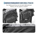 GarveeMore Babybett 5-in-1 Reisebett, faltbares Babybett für Babys mit Wickeltisch, Wiegefunktion, Hängespielzeug, 4 verstellbaren Höhen Bild 4