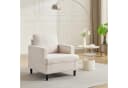 GarveeMore Sessel mit Massivholzrahmen und Relaxfunktion Beige Bild 2