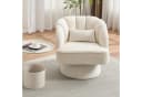 GarveeMore Sessel 360 Grad Drehfunktion Samtbezug Bild 2